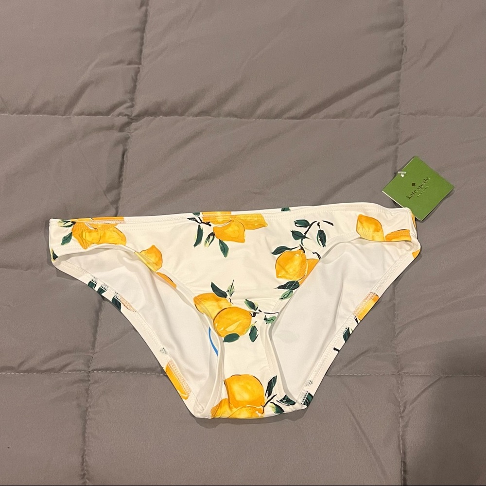 ❌ SOLD❌Kate Spade Lemon Beach Classic Bikini Bottom- L